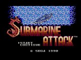 TOP 49 SEGA MASTER SYSTEM | SUBMARINE ATTACK (SEGA, 1990) - GUERRA MILITAR SUBMARINA