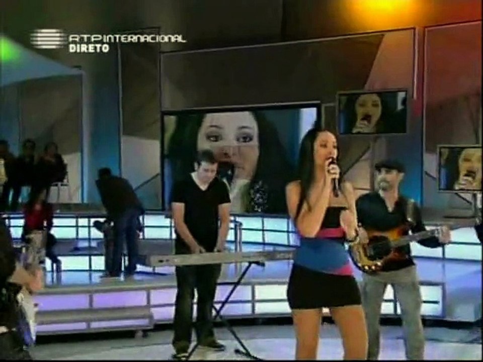 CANTORA TATIANA BIG BROTHER no portugal no coraçao com o tema - perdao de amor