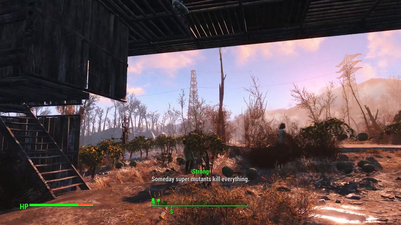 Fallout 4 - Off ground settlement