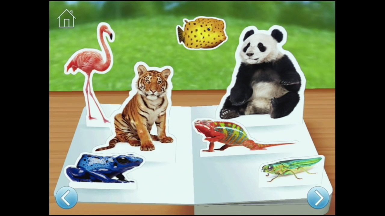 Zoo Animals ~ Touch, Look, Listen iPad app demo for kids Ellie