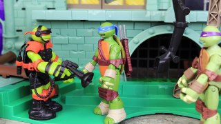 Ninja Turtles Stealth Tech New Mikey Audio Amplifier Shoots Donnie Finds Raph Eating Stole
