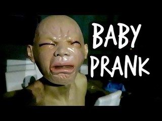 BABY PRANK ON ROOMMATE
