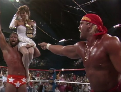 WWF Wrestlemania IV - Randy Savage Vs. Ted Dibiase