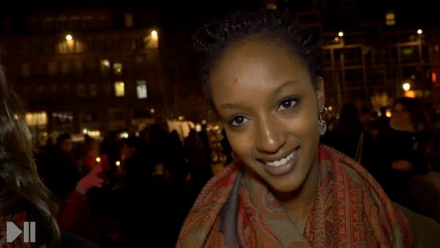 Hommage place Kléber, la jeunesse répond à la terreur à Strasbourg