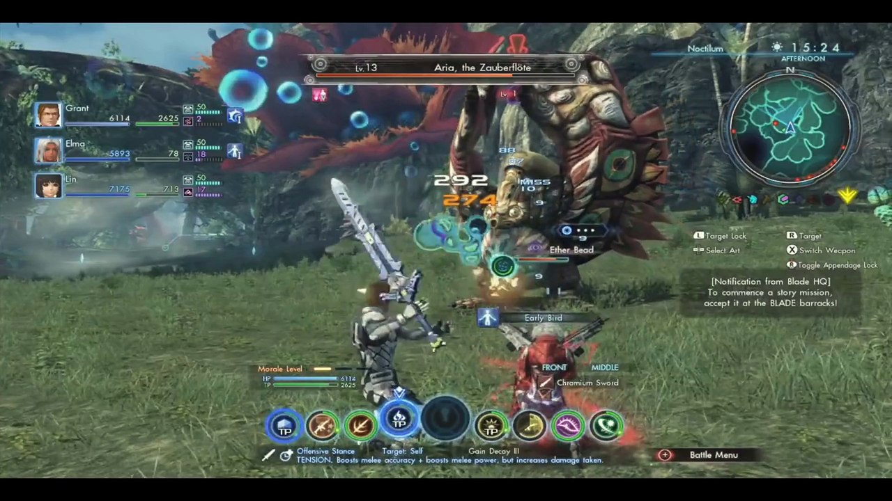 Xenoblade Chronicles X - Les Arts