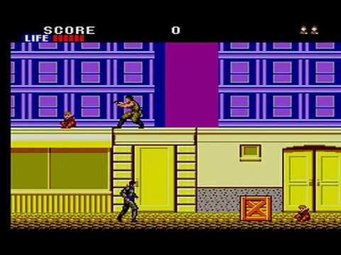 TOP 47 SEGA MASTER SYSTEM | SHINOBI (SEGA 1987) - NINJA, NINJITSU, KATANA & SHURIKENS