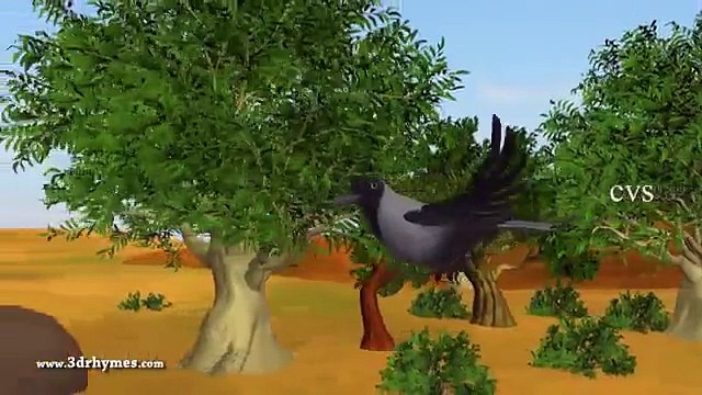 Ek Kauwa Pyaasa tha Poem - 3D Animation Hindi Nursery Rhymes for Children with Lyrics