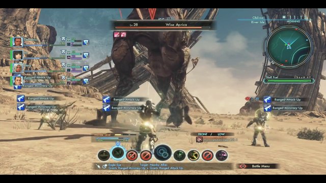 Xenoblade Chronicles X - Interface