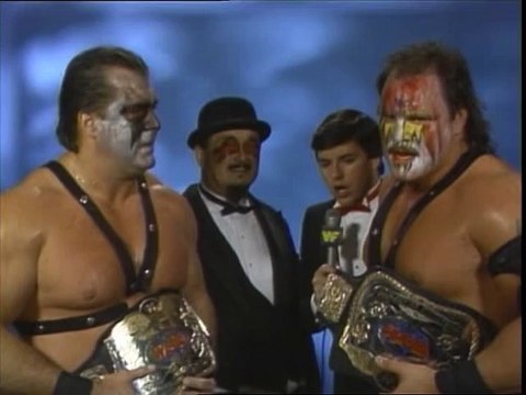 WWF Wrestlemania IV - Demolition Bonus Post-Match Interview