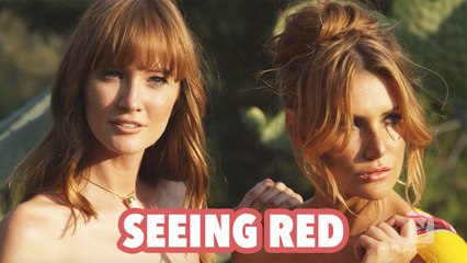 RedHeaded Angels Dominique Jane and Gia Marie Get Close for the November Issue