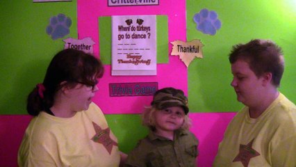 The Adventures of Critterville , Happy Thanksgiving Blooper