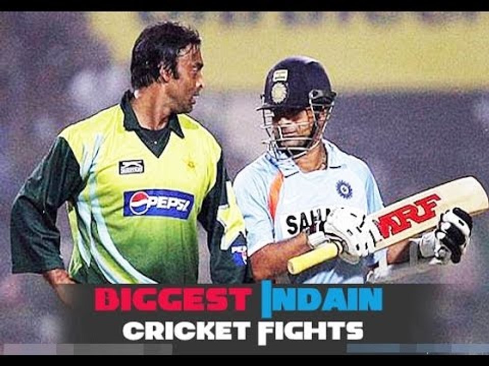 India vs Pakistan Fight in cricket Top 9 fights in Cricket History between playe