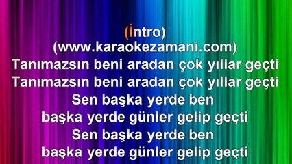 Sevda Karaca - Tanımazsın Beni - 1978 TÜRKÇE KARAOKE