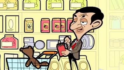 Mr Bean - Food Shopping with Teddy