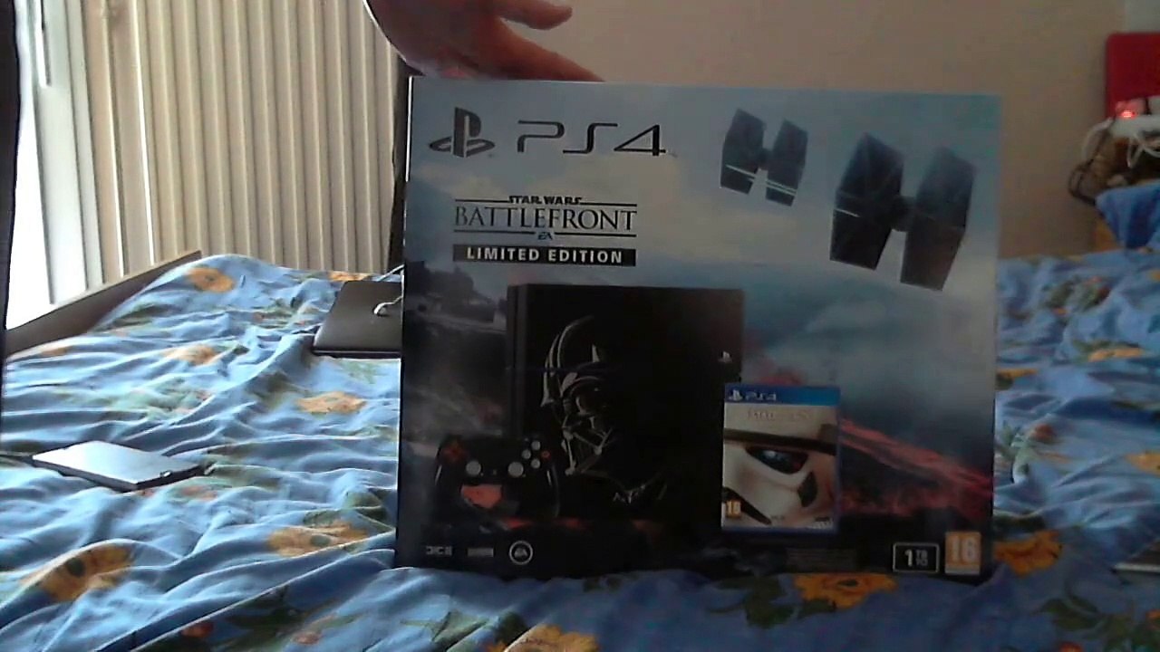 (thegamer) unboxing ps4 star wars