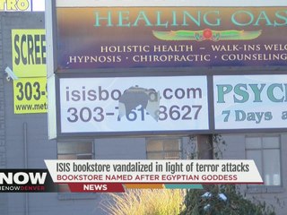 ISIS bookstore in Denver vandalized