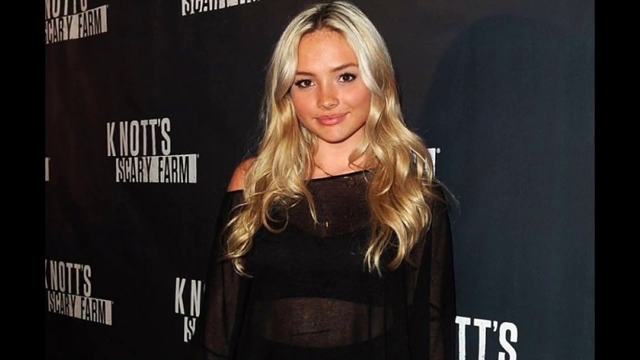 NATALIE ALYN LIND at Knott’s Scary Farm Black Carpet in Buena Park