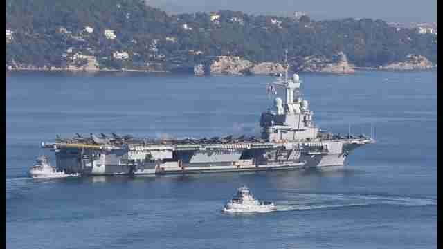 Francia envía el portaaviones Charles de Gaulle para intensificar su ofensiva en Siria