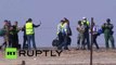 RAW: Egypt investigators at Russian Metrojet 7K9268 A321 jet crash site in Sinai