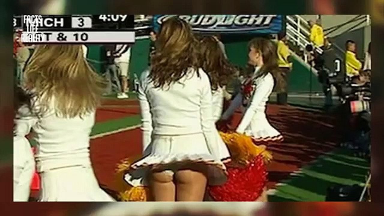 SEXY CHEERLEADER FAILS - Hottest NFL Cheerleader Wardrobe Fails - Dailymoti...