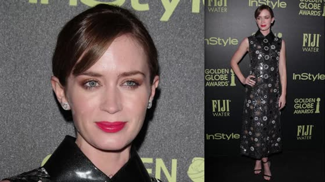 Emily Blunt glänzte bei dem Golden Globes Event