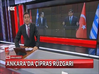 Ahmet Davutoğlu'nu Yunanlı gazetecinin 'Suriyeliler' sorusu kızdırdı