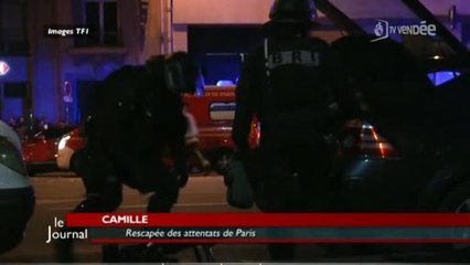 Attentats à Paris : Témoignage d'une vendéenne