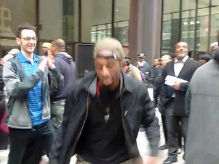 House Music Dance Party in Chicago Illinois: Daley Plaza