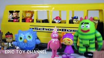 WHEELS ON THE BUS Song Paw Patrol, Yo Gabba Gabba, Mickey Mouse, Team UmiZoomi by EpicToyC
