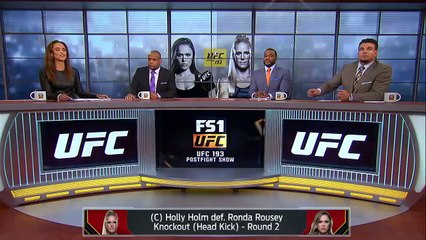 Holly Holm explains how she beat Ronda Rousey in UFC 193