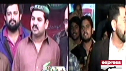 Two brothers stand together in Election