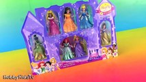 Disney Princesses Ariel Belle Rapunzel Cinderella Sopfia Toy Review Box Opening by HobbyKidsTV