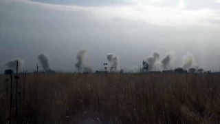 Syria IS video from battle in eastern Aleppo.