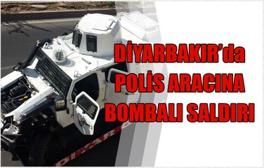 Diyarbakır'da PKK'dan polise bombalı saldırı