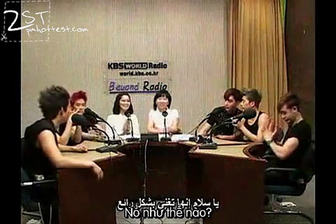 [Vietsub - 2ST] KBS WORLD Radio Arabic Interview With 2PM