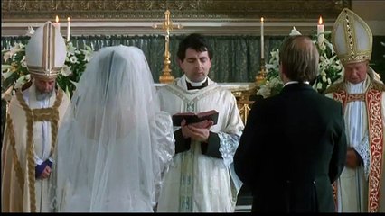 Mr. Bean - As a Nervous trainee Priest (Very Funny)