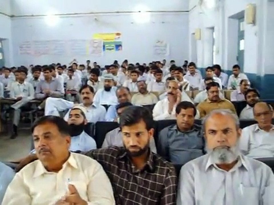 PROF RIAZ AHMAD QADRI -SPEECH ABOUT ALLAMA IQBAL AT ISLAMIA COLLEGE