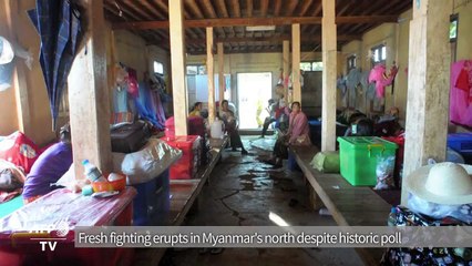 Fresh fighting in Myanmar's north despite historic poll