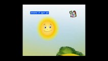 Aasmaan Mein Suraj Ek _ Animated Nursery Rhyme in Hindi Full animated cartoon movie hindi