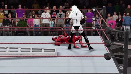 WWE 2K16 lady carnage v lady death