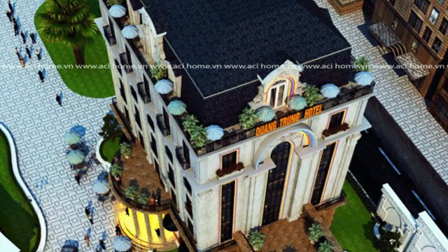 Mẫu thiết kế khách sạn cổ điển Pháp tại Bắc Ninh