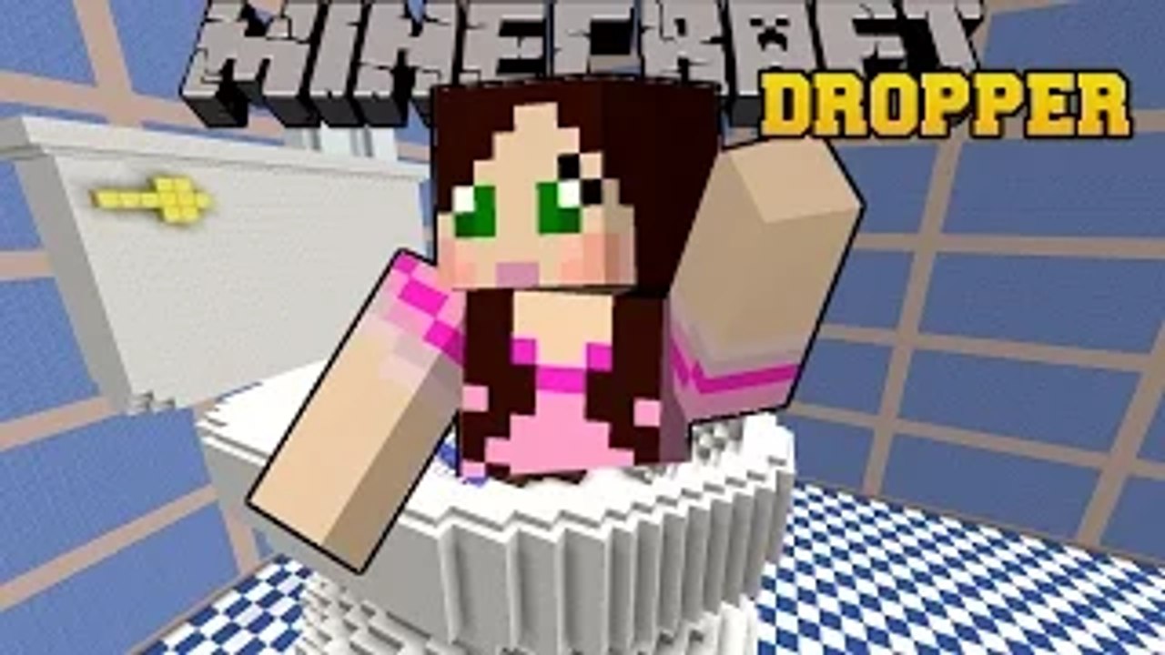 PopularMMOs Minecraft: DROPPING INTO A TOILET! - Pat and Jen Custom Map [2] Gaming With Jen
