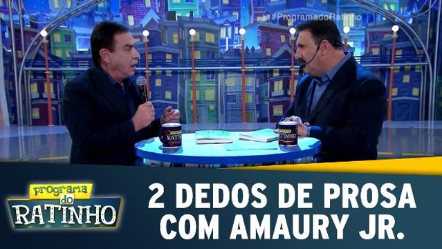 Dois Dedos de Prosa com Amaury Jr.