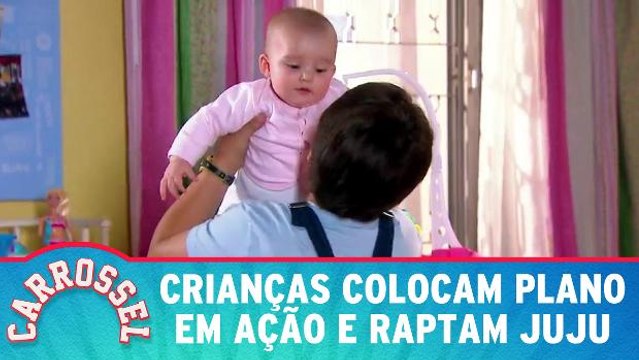 Crianças colocam plano em ação e raptam Juju