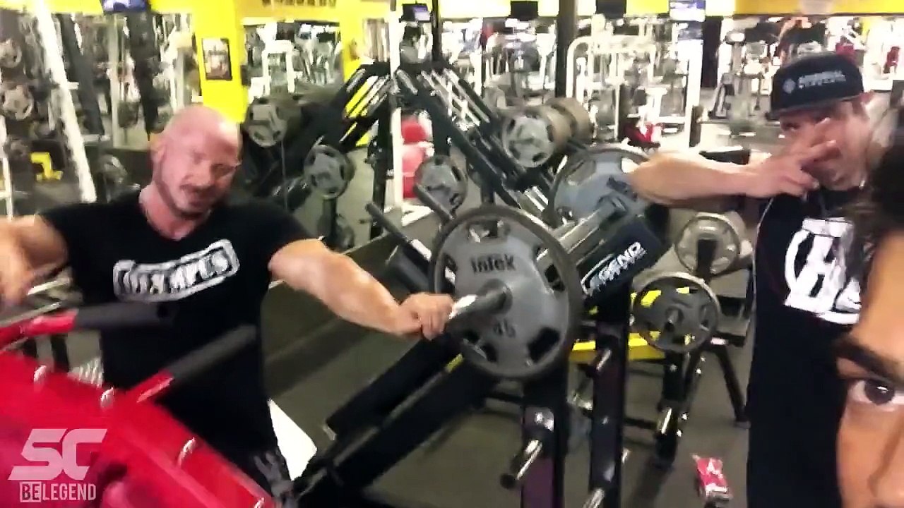 Neil-Hill and Sergi-Constance Legs workout