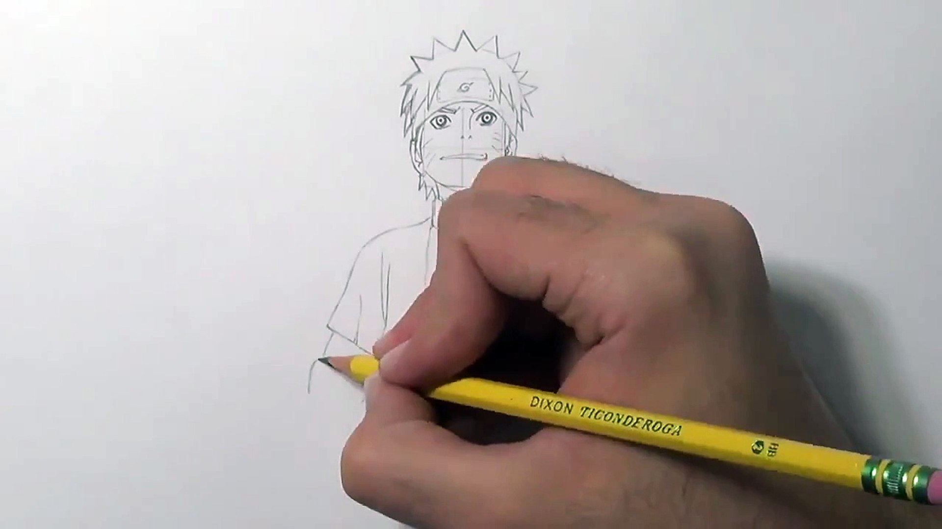 Naruto Six Paths Sage Mode Drawing