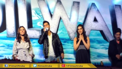 Shahrukh, Kajol, Varun & Kriti At Gerua Song Launch | Diwale Promotions