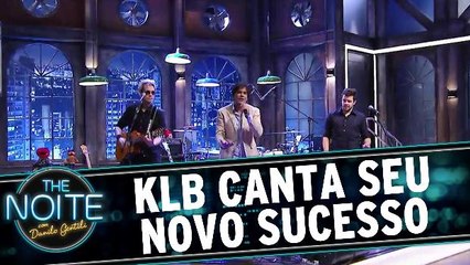 KLB canta novo sucesso no The Noite