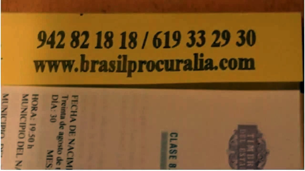 Traducciones juradas portugués penales, Traducciones juradas portugués nacimiento