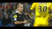 funny football moment and red cards